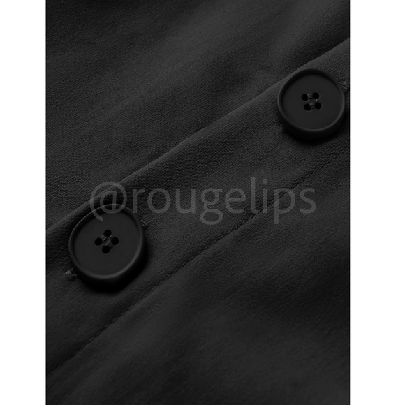 Black Midi Dress Flared Skirt Fitted Bustier Sweetheart Mesh Neckline Cami - Picture 8 of 15